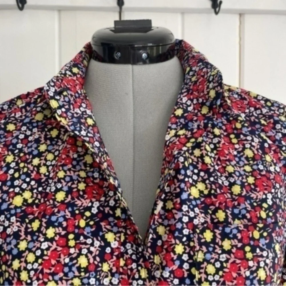 J. Crew Floral Button Up Shirt